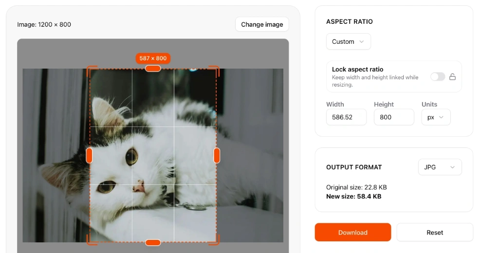 Cropping That Feels Precise